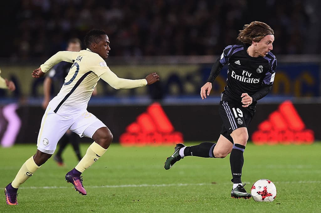 Real Madrid venció 2-0 con facilidad al América en el estadio internacional de Yokohama en Japón, en duelo de semifinales.