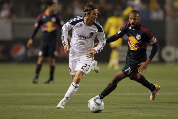 El Galaxy de David Beckham y el Red Bulls de Thierry Henry.