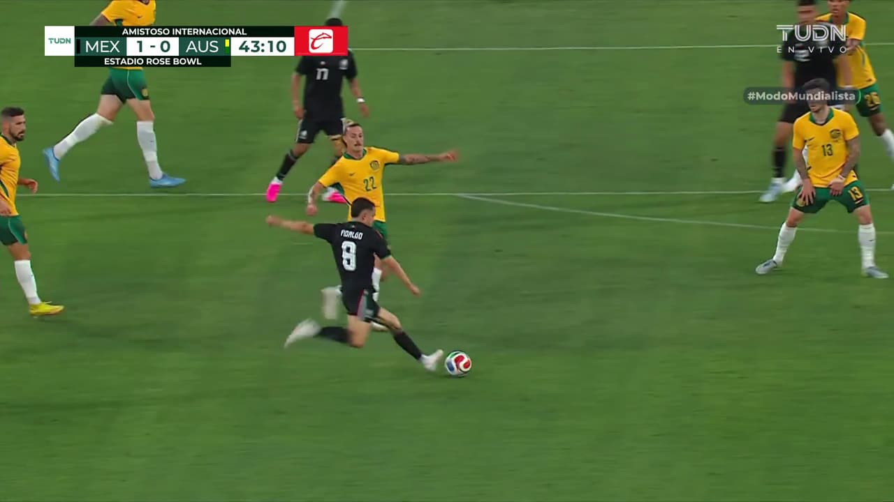 ¡Este iba a ser el primer gol de Álvaro Fidalgo con México!