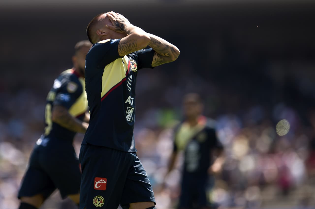 Castillo solo tuvo una oportunidad de gol clara al minuto 7 del primer tiempo, pero no la definió correctamente.
