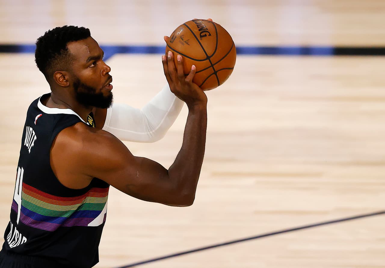 Paul Millsap fue la figura desaparecida ante LA Clippers, pues apenas y promedió 2.5 puntos en 21.7 minutos.