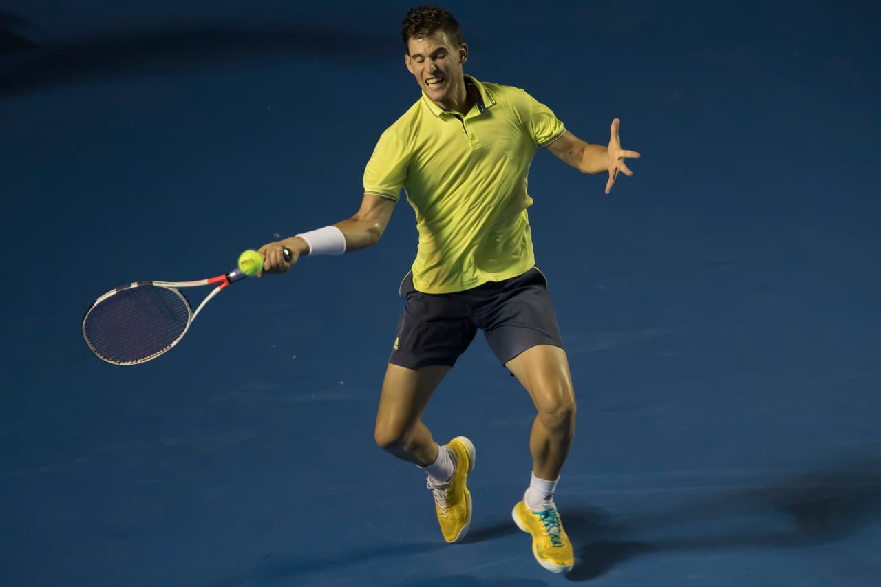 Thiem como el tercer favorito es uno de los favoritos junto a Zverev luego de la salida por retiro del español Rafael Nadal.