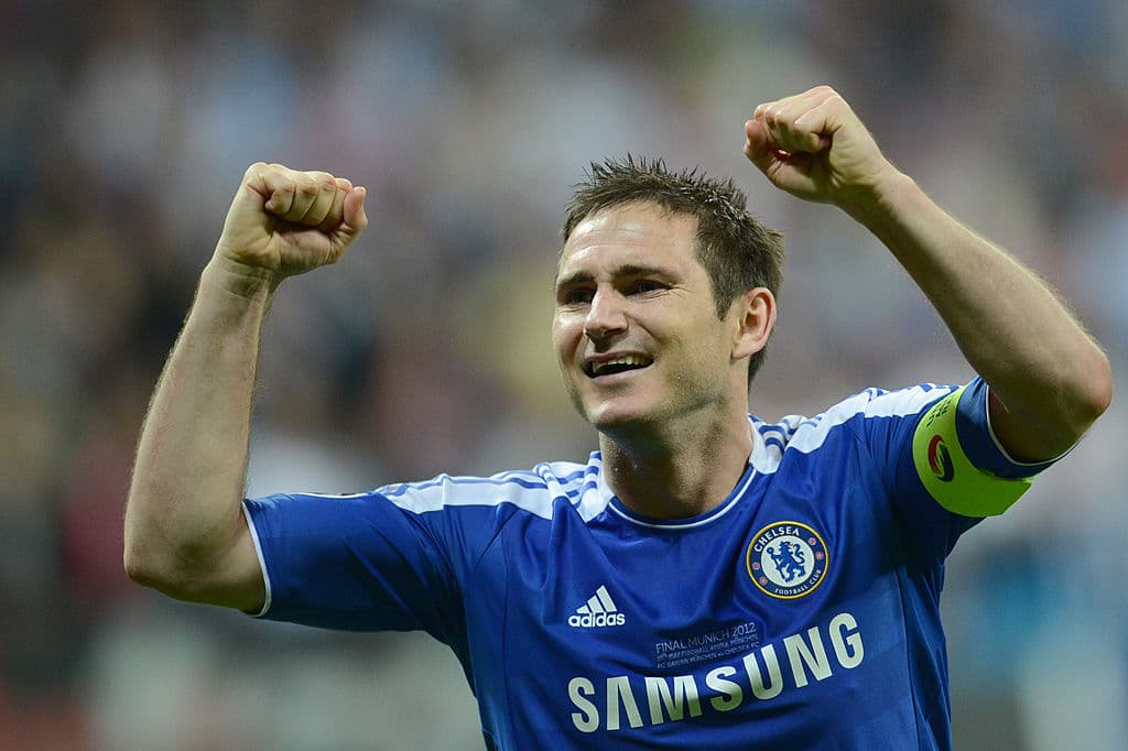 Frank Lampard fue el capitán del Chelsea campeón de Europa, que se impuso 4-3 en penales tras el 1-1 ante el Bayern en 120 minutos.