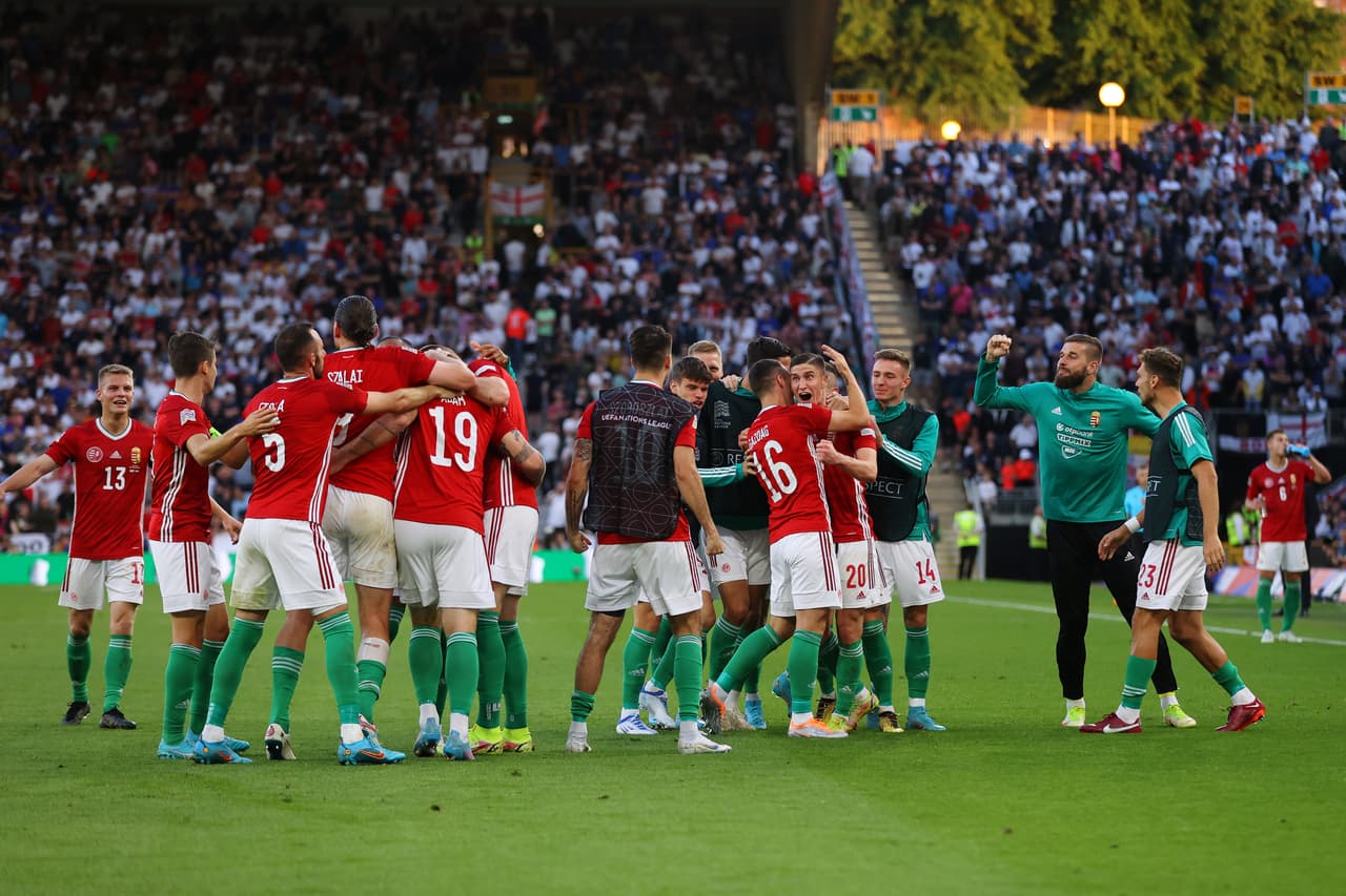 Hungría venció a domicilio a Inglaterra gracias a un doblete de Roland Sallai y las anotaciones de Zsolt Nagy y Dániel Gazdag.