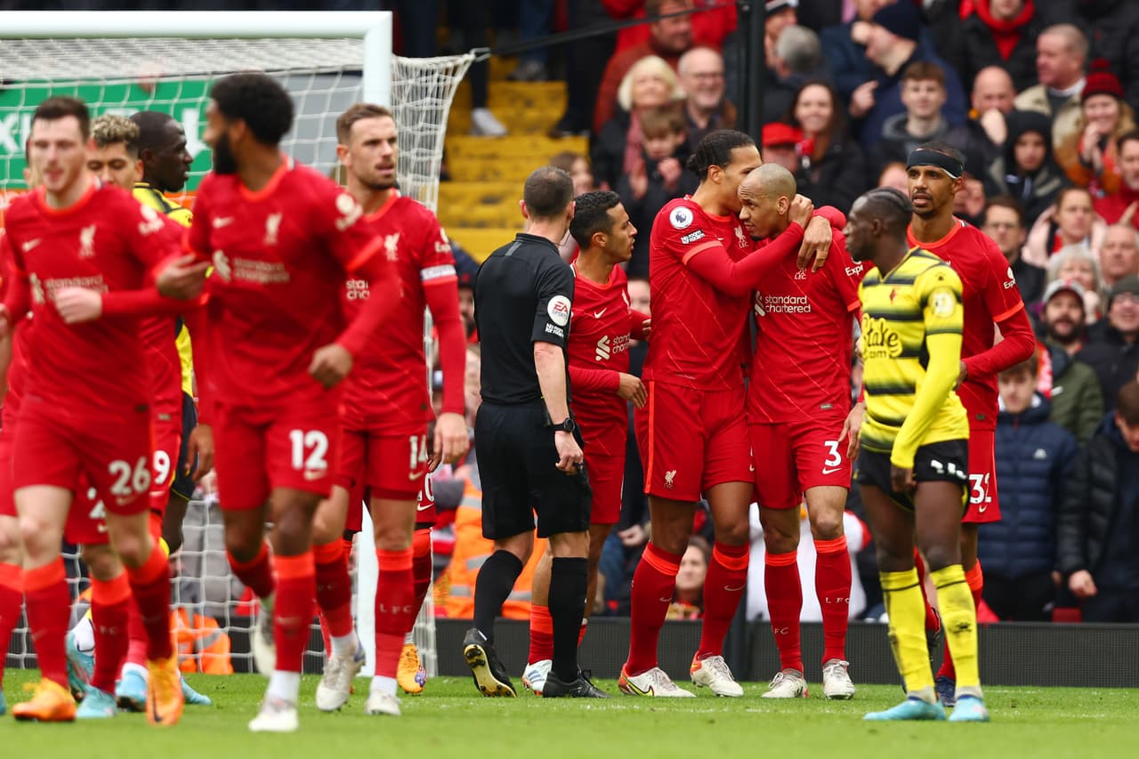 Liverpool derrotó por dos a cero al Watford.