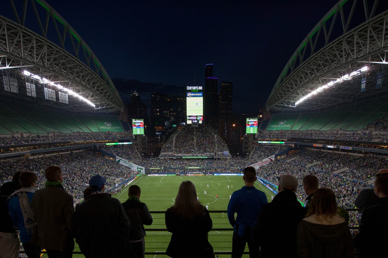 El CenturyLink Field tiene espacio para 67,000 fans y se llena cada semana para los partidos de los Sounders.
