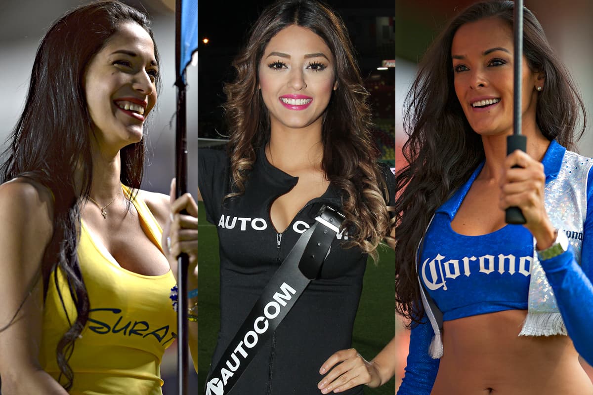 La belleza de las porristas en la fecha 17