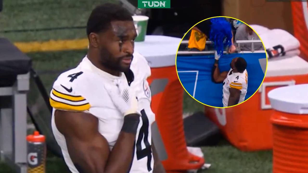 NFL castiga a DK Metcalf por agredir a un aficionados en el juego vs. Detroit