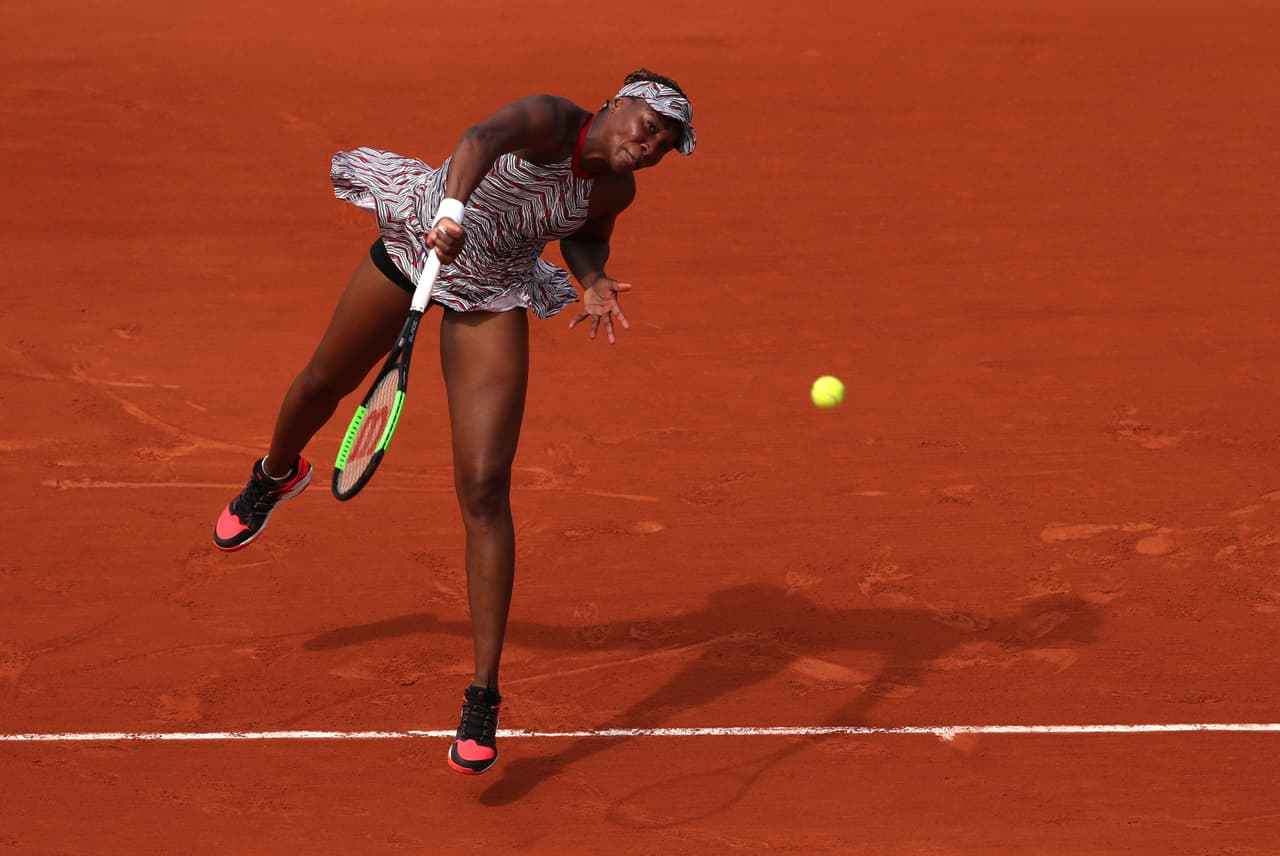 Ostapenko y Venus Williams, víctimas de la primera ronda en Roland Garros