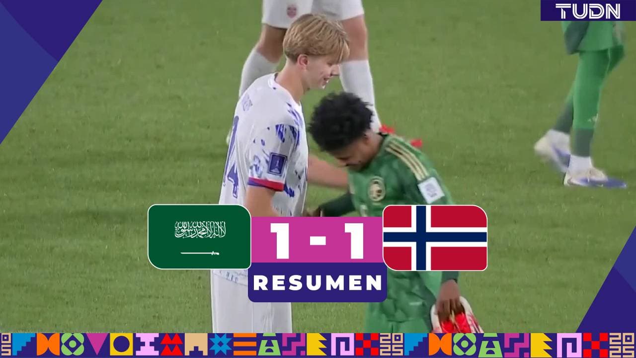 Resumen | Noruega avanza en el Mundial Sub-20 y elimina a Arabia Saudita