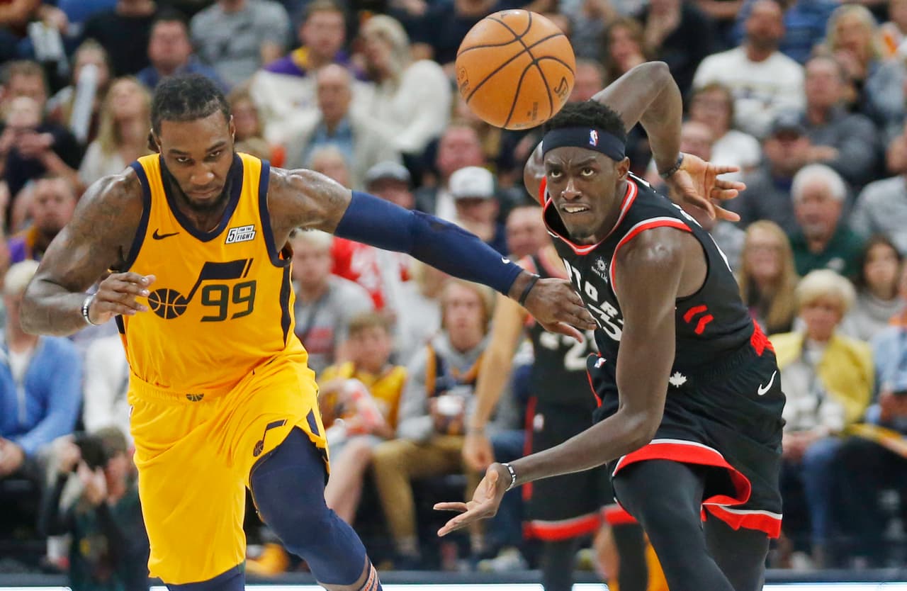 <b>Toronto 124-11 Utah</b>. Seis jugadores de los Raptors (10-1) en doble dígito ofensivo fue mucho para la ineficaz defensa del Jazz (4-6). Kyle Lowry registró doble doble con 17 tantos y 11 assistencias.