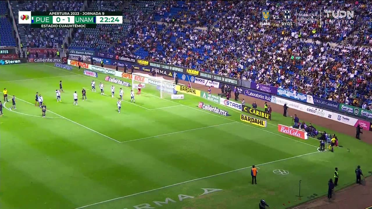 ¡TIRO ATAJADO! disparo por Lisandro Magallán.