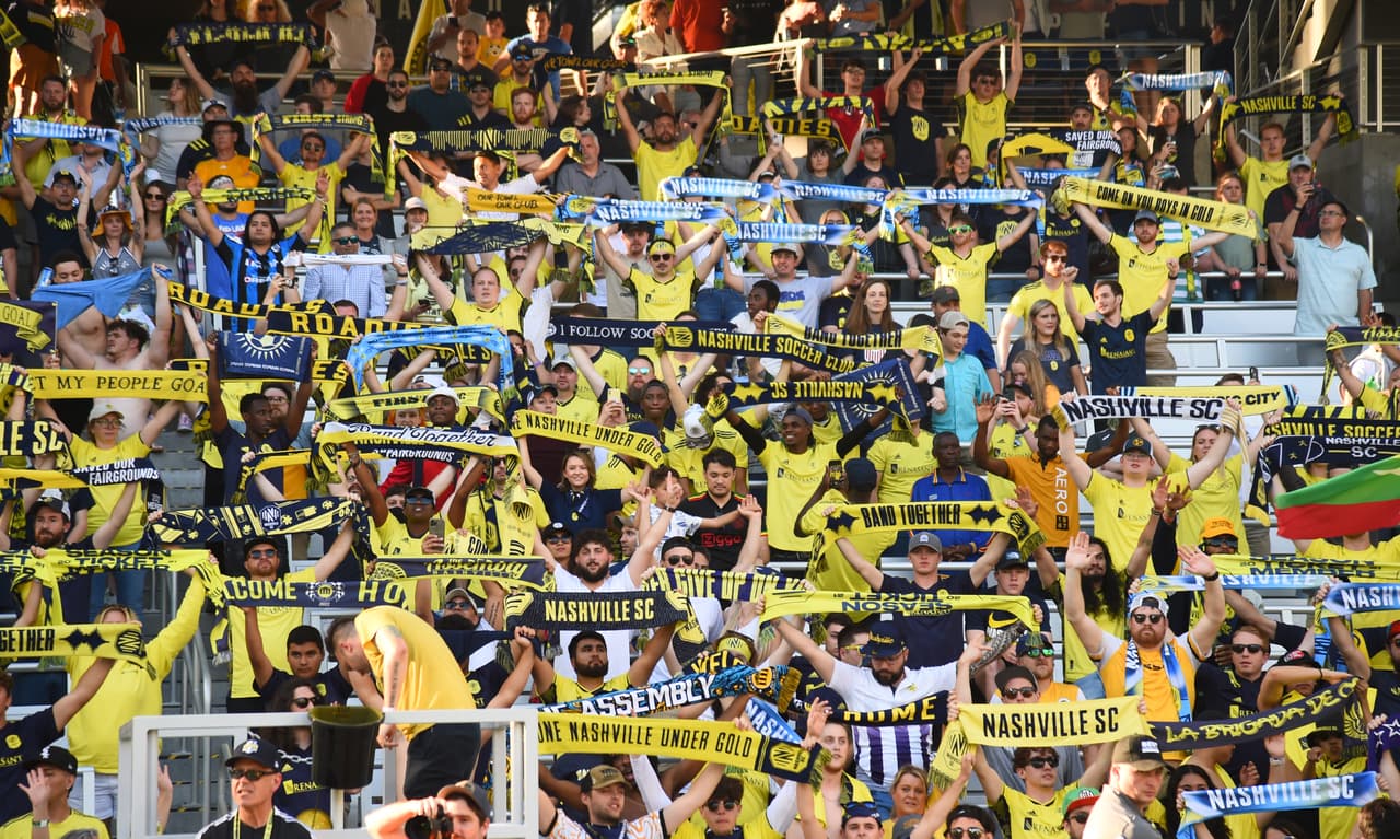 Nashville SC celebró su primera victoria en el GEODIS Park.
<br>