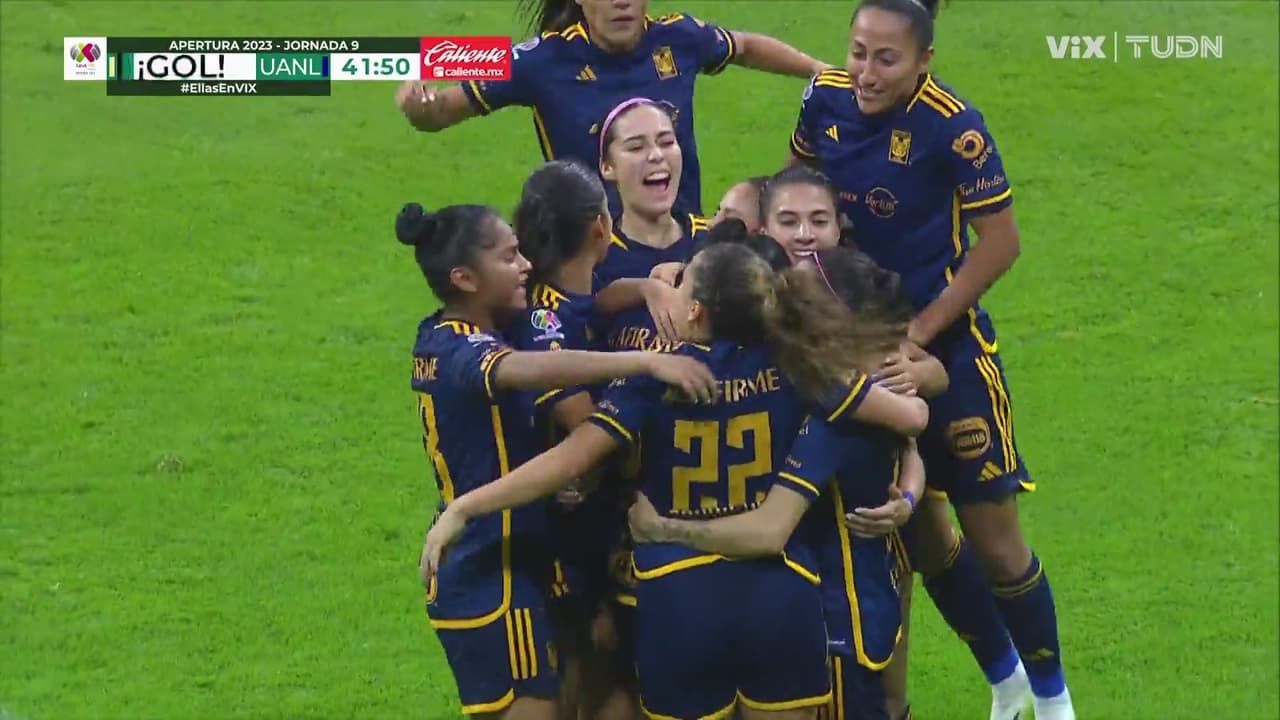 ¡Gol de Tigres... Cabezazo de Rangel para el 1-1!