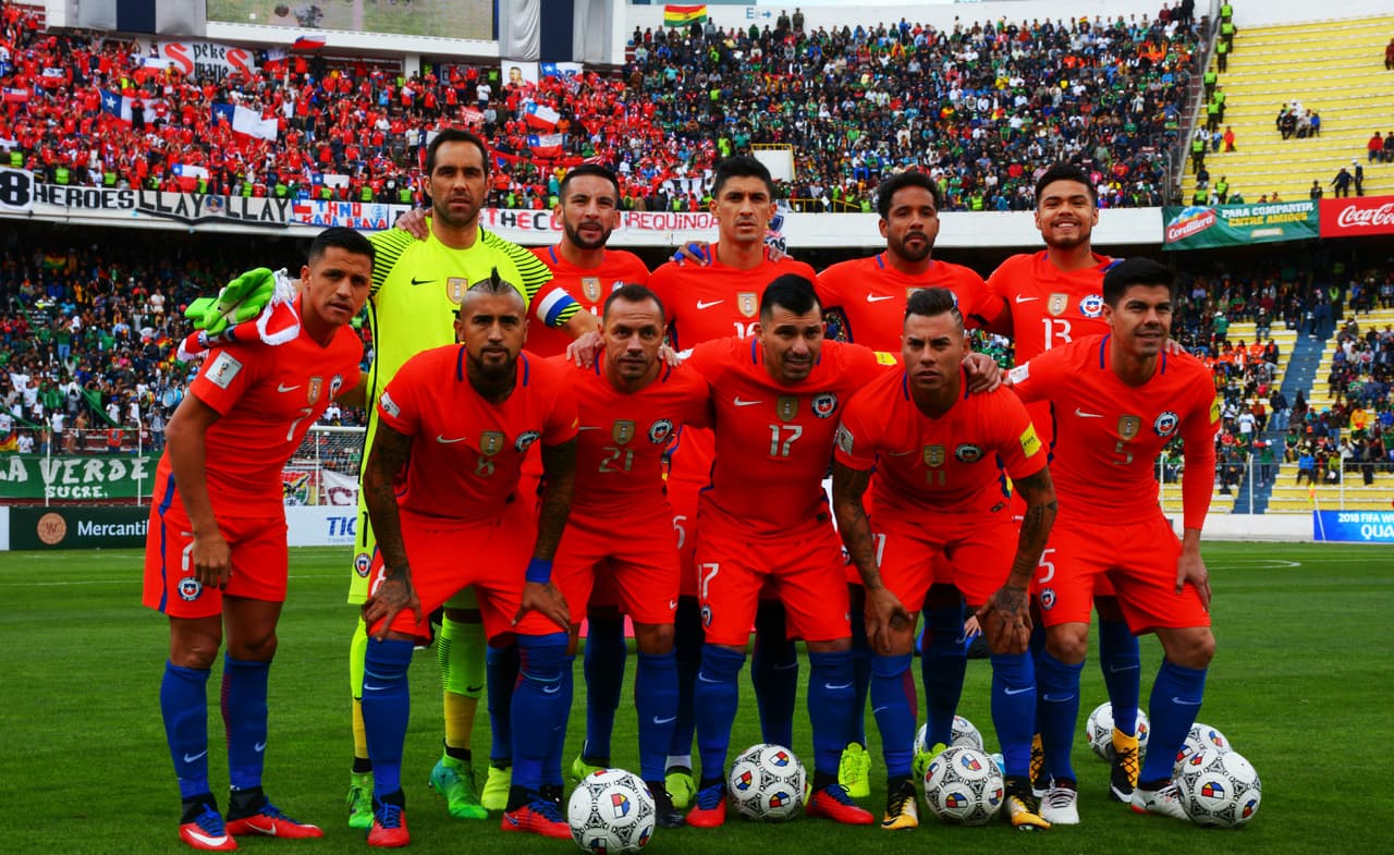 9. Chile (Conmebol) - 1,195 puntos