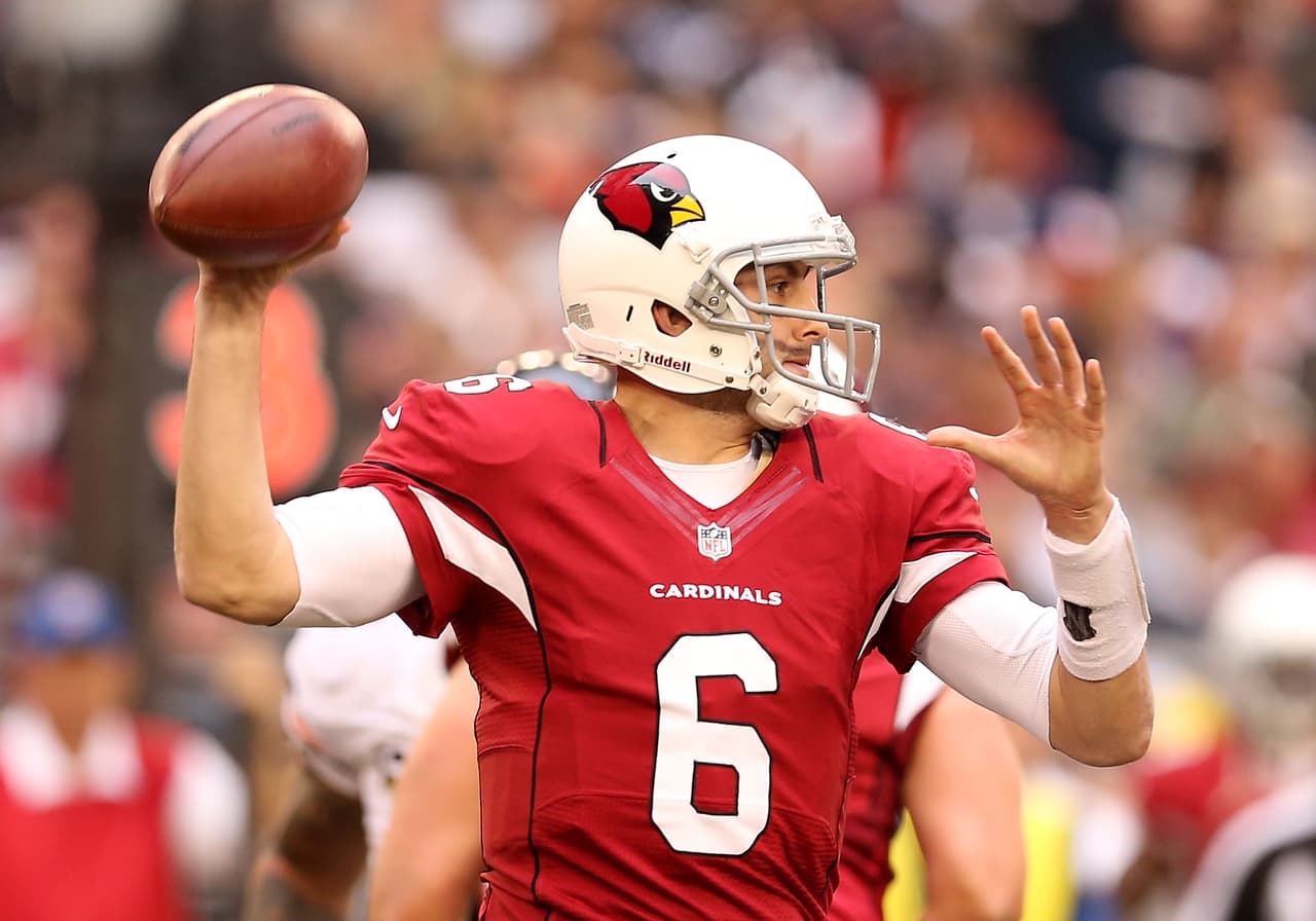 Fue en Arizona Cardinals donde tuvo su primera opción de sobresalir como titular en la campaña del 2012 tras disputar un juego de arranque, no más que eso.