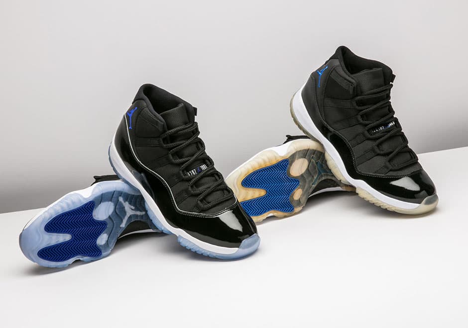 <b>Air Jordan XI </b>
<br>Los Jordan de ‘Space Jam’ tal vez sean los más populares de todos los tiempos. Se lanzaron en la temporada 1995-96, combinando clase, estilo y rendimiento de los mejores Air Jordan jamás hechos.