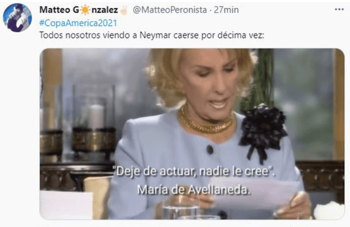 Argentina derrotó a Brasil por la mínima en la final de la Copa América y las redes nunca dejan pasar estos eventos para estallar en memes; principalmente se le fueron a Neymar a la yugular.