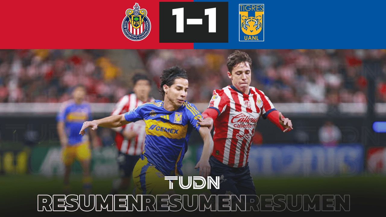 Resumen: Entre fallas y mucha polémica Tigres saca el empate a Chivas