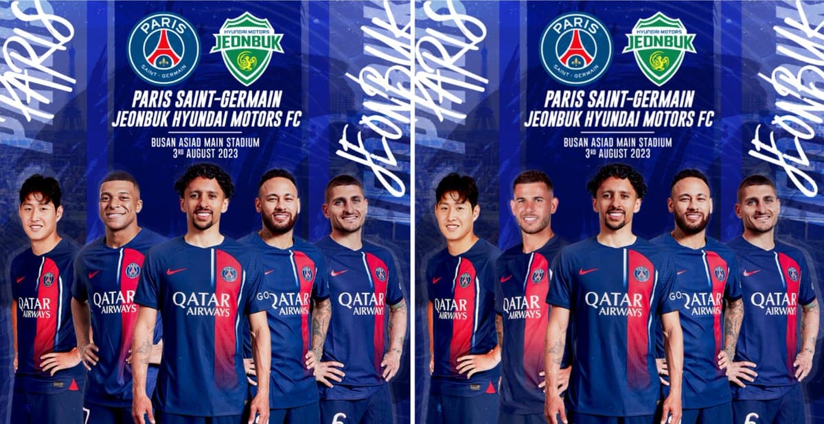 PSG retira a Kylian Mbappé de su cartel promocional de la gira en Asia