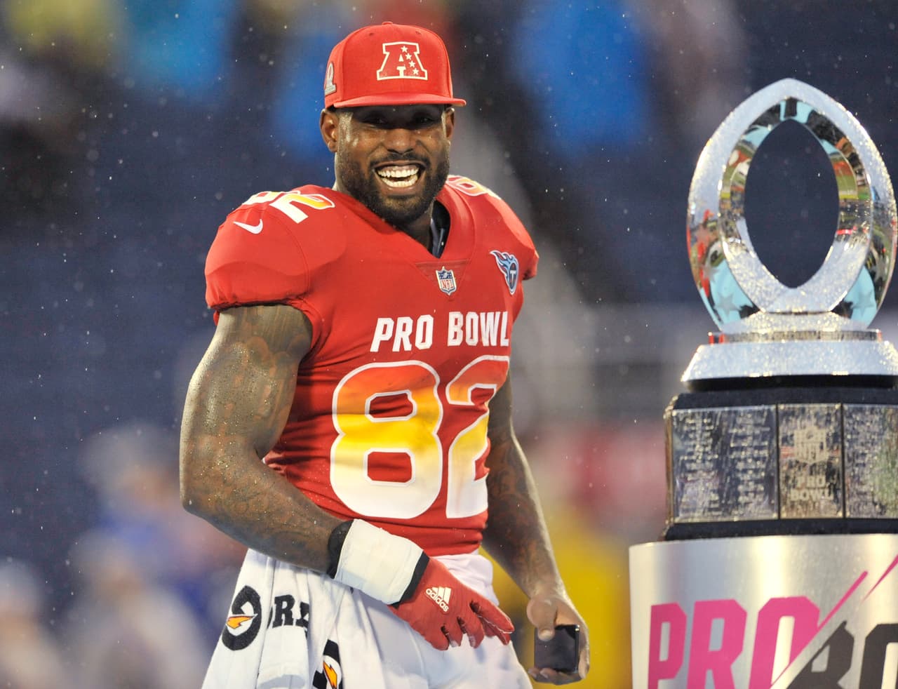 Delanie Walker fue el MVP ofensivo del encuentro. El jugador de los Titans tuvo 4 recepciones para 29 yardas pero consiguió par de anotaciones por la vía aérea.