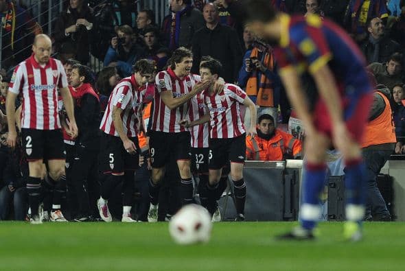 Pero en ese momento el factor anímico parecía de lado de los visitantes, el Athletic.