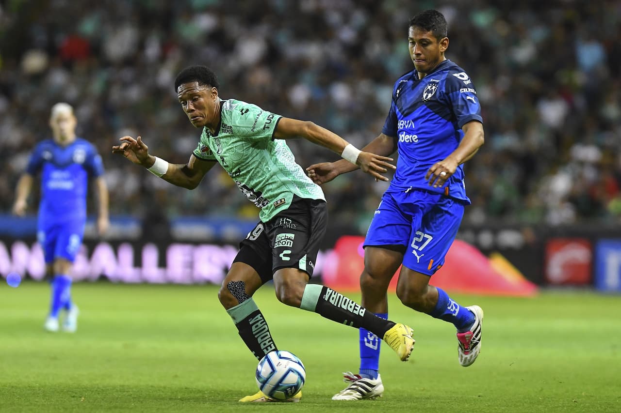 León y Monterrey dividieron puntos en un encuentro con final vertiginoso.