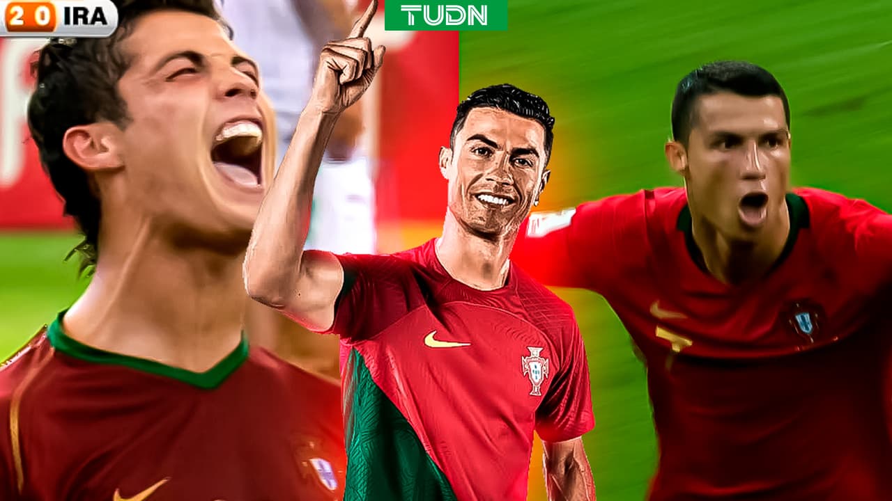 ¡Cristiano Ronaldo, primer jugador que consigue marcar gol en seis mundiales al hilo!