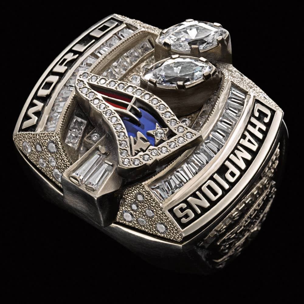 Super Bowl XXXVIII | La colección completa de todos los anillos del Super Bowl.