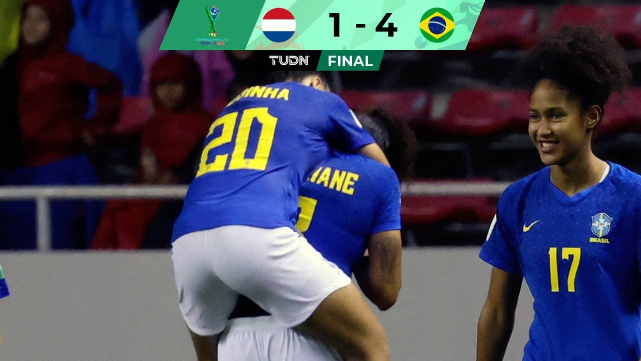 Brasil golea para ser tercer lugar del Mundial Femenil Sub-20