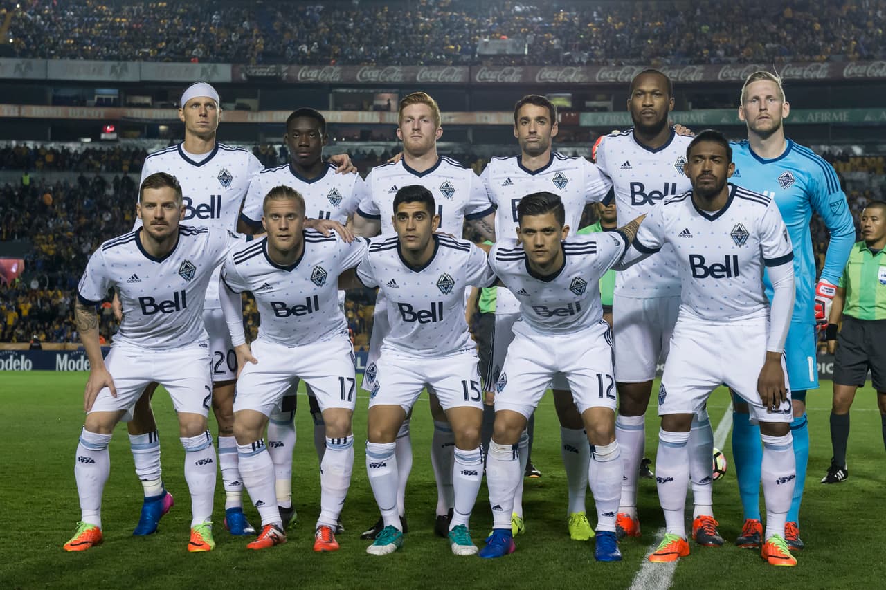 Vancouver Whitecaps formó con David Ousted; Sheanon Williams, Kendall Waston, Tim Parker, Jordan Harvey; Matías Lara, Andrew Jacobson, Alphonso Davies (salió por Cristian Techera al minuto 78), Fredy Montero (salió por Nicolás Mezquida al minuto 64); Marcel de Jong (salió por Christian Bolaños al minuto 56), Brek Shea.