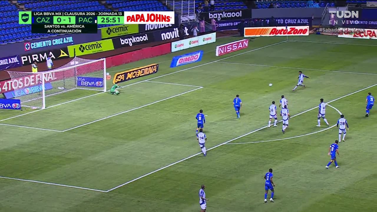 ¡TIRO ATAJADO! disparo por Jeremy Márquez.