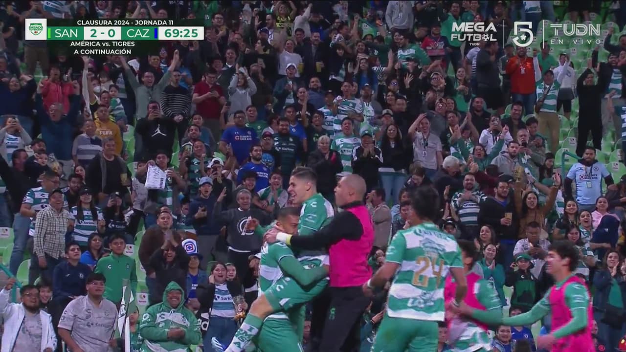 ¡Con el santo a su favor! Gol de los Laguneros para el 2-0