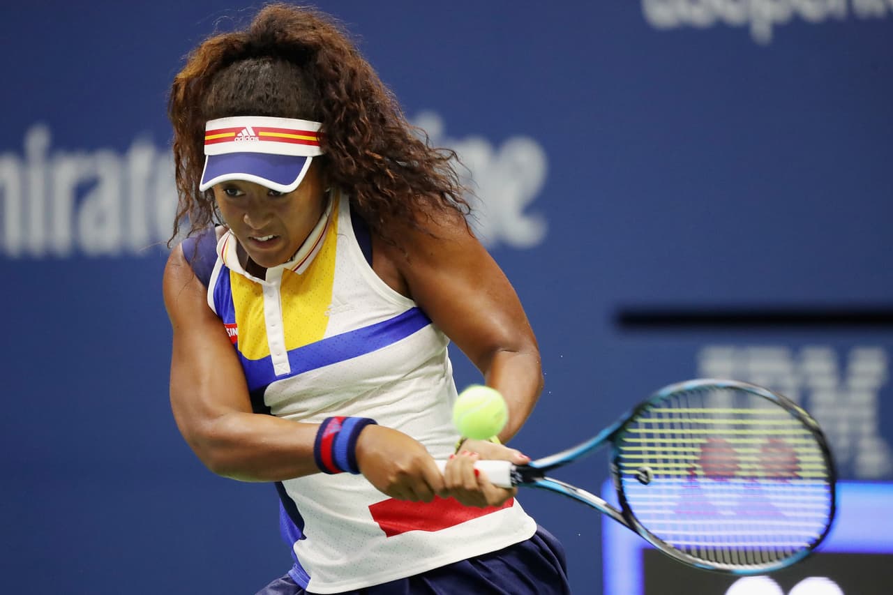 La joven tenista demostró muy temprano que no solo sobresale por su físico, sino que tiene talento de sobra.