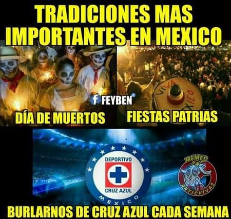 La jornada 12 recién comienza y los memes ya se burlan de Cruz Azul.