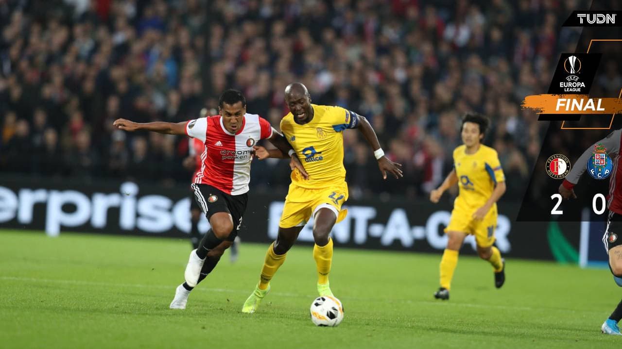 Sin Tecatito, Porto deja escapar liderato y cae ante el Feyenoord