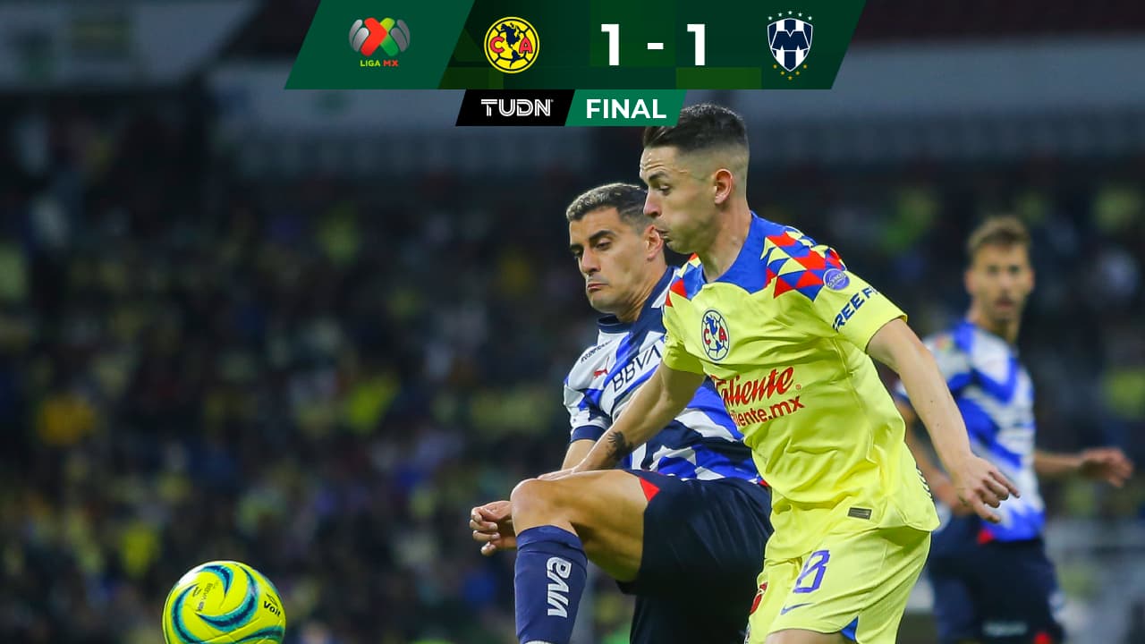 Empate en la cima, América y Monterrey se deben el triunfo