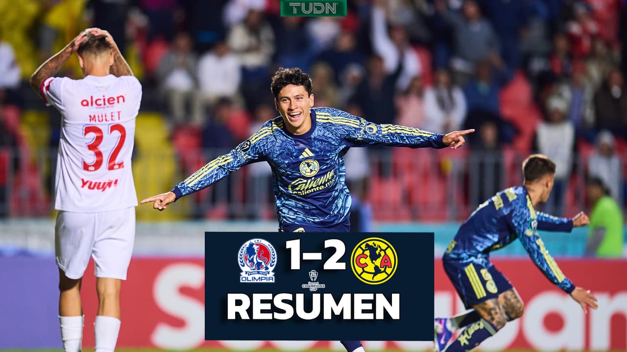 Resumen | Ramón Juárez y Victor Dávila dan victoria al América ante Olimpia