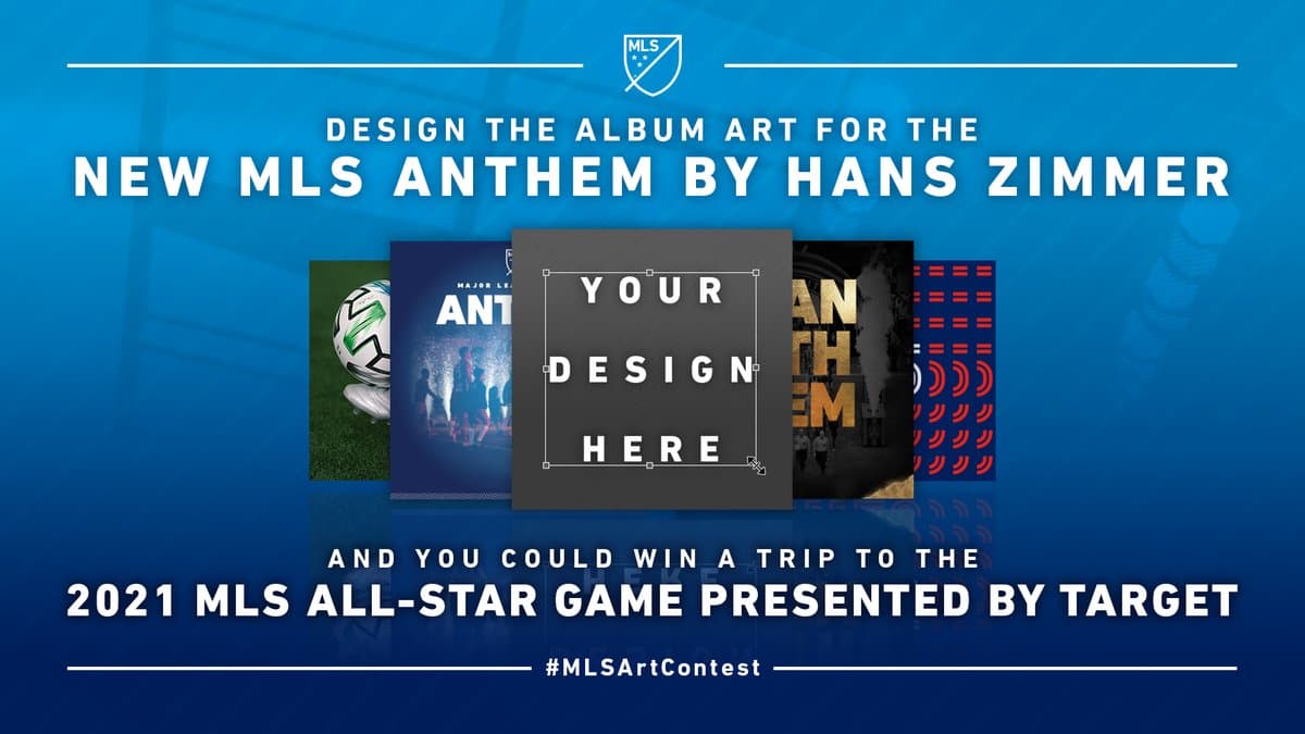 Concurso para diseñar el arte del himno de la MLS.