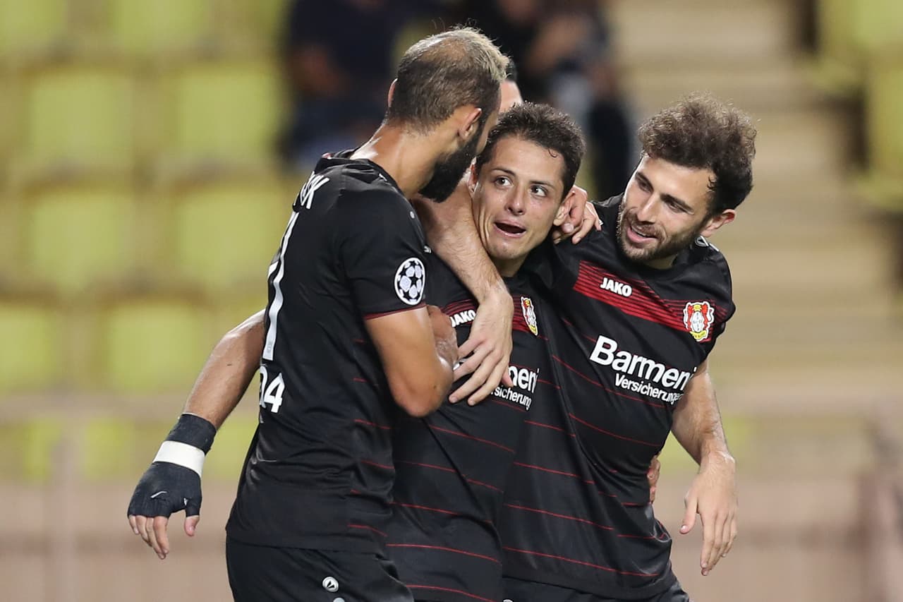 El 27 de septiembre de 2016, con un gol por la Champions ante el Mónaco, Hernández Balcázar alcanzó los 100 tantos en el futbol europeo.