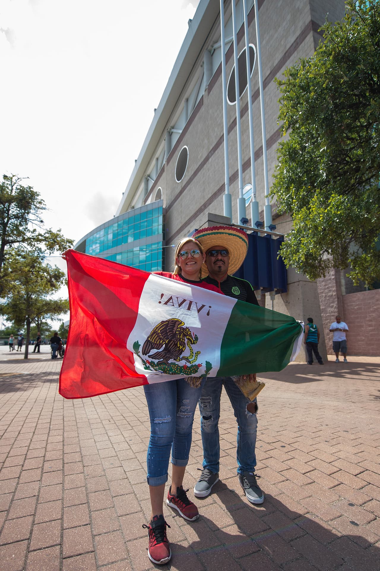 El juego también daba para el amor, disfrutar de un buen partido de la selección con la persona amada.