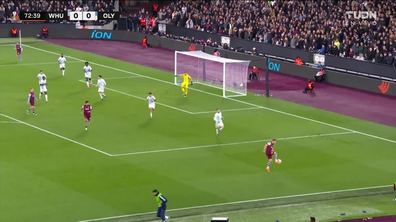 ¡GOL!  anota para West Ham United. Lucas Paquetá