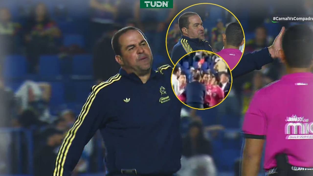 ¡Estalla y se va expulsado! César Ramos no aguantó los reclamos de Jardine