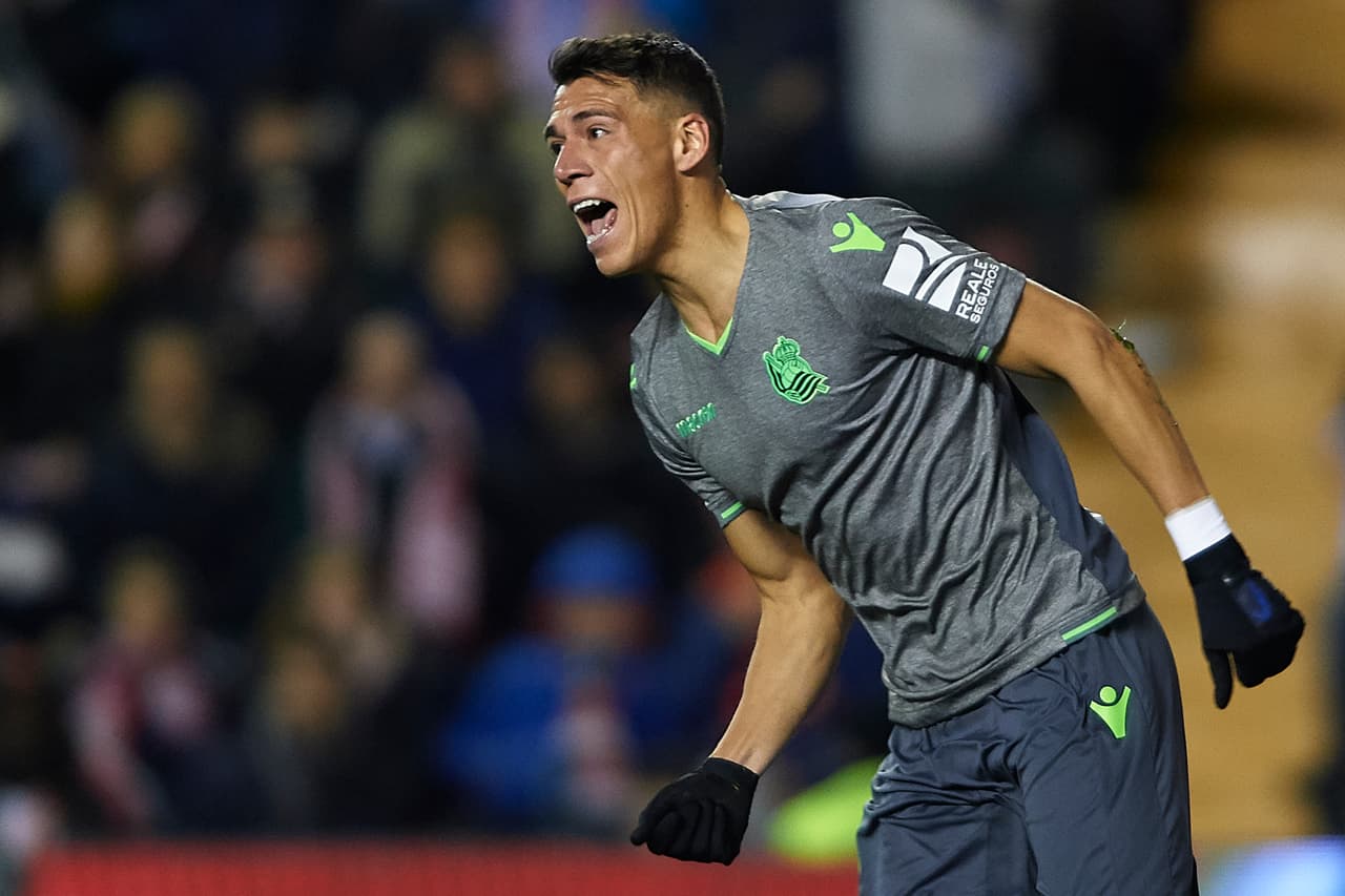 El mexicano Héctor Moreno, tras pase de Illarramendi, puso el descuento al minuto 39 del primer tiempo.