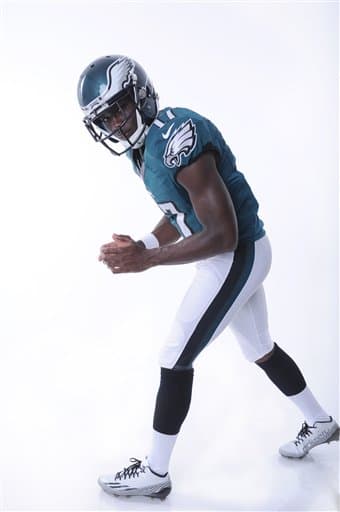 Mira las imágenes dentro y fuera del campo del nigeriano WR, selección de los Eagles, Nelson Agholor (AP-NFL).
