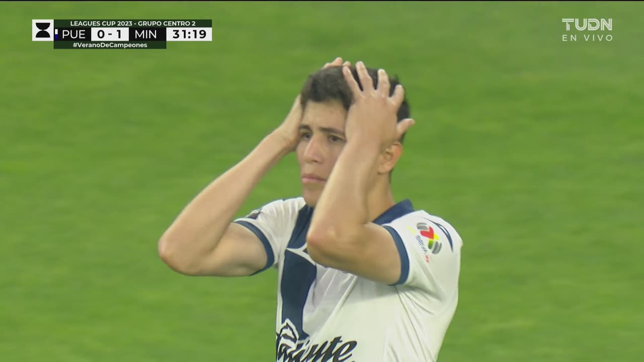 ¡Ángel Robles cerca del empate para Puebla!