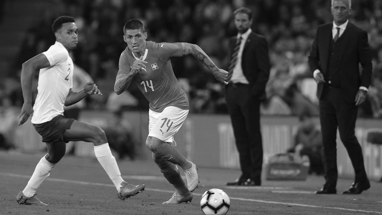 Inglaterra vs. Suiza inició transmisión en blanco y negro para luchar contra el racismo