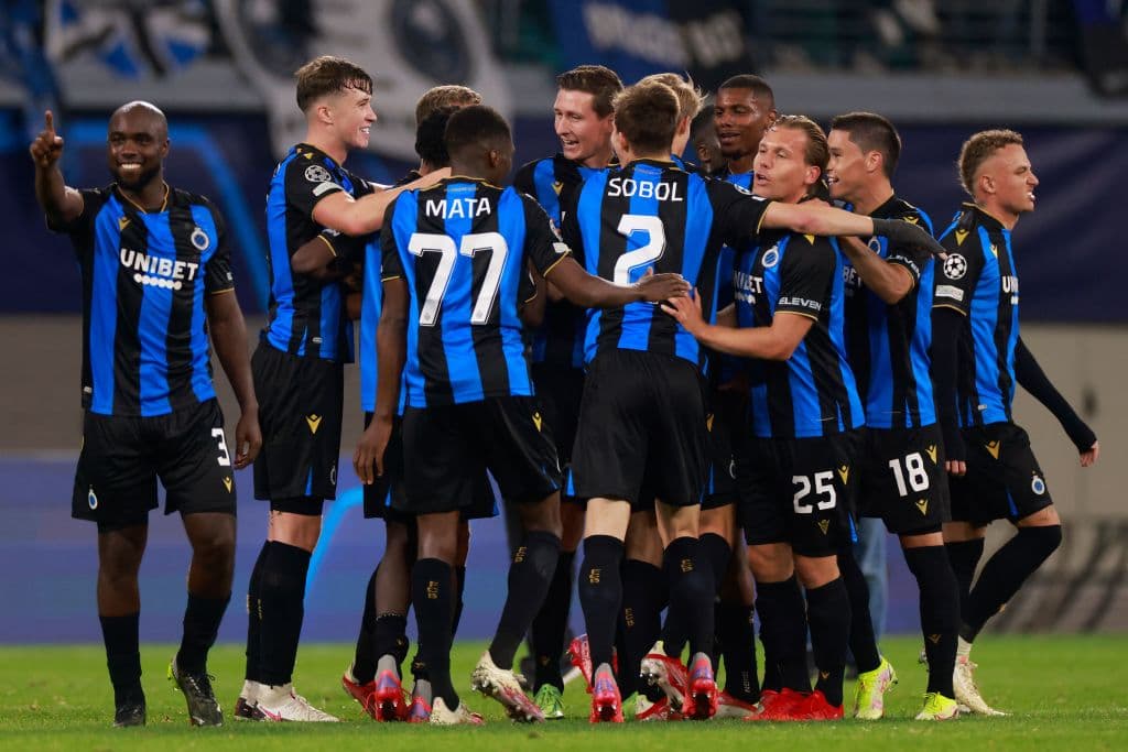 Club Brugge sorprende al RB Leipzig en su propia casa y vienen de atrás para quedarse con la victoria 1-2.