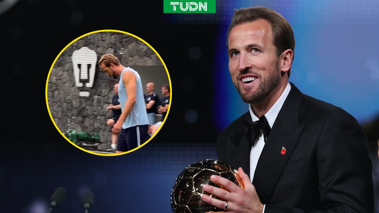 Harry Kane, de entrenar en cancha de Pumas a ganar el Balón de Oro 2026