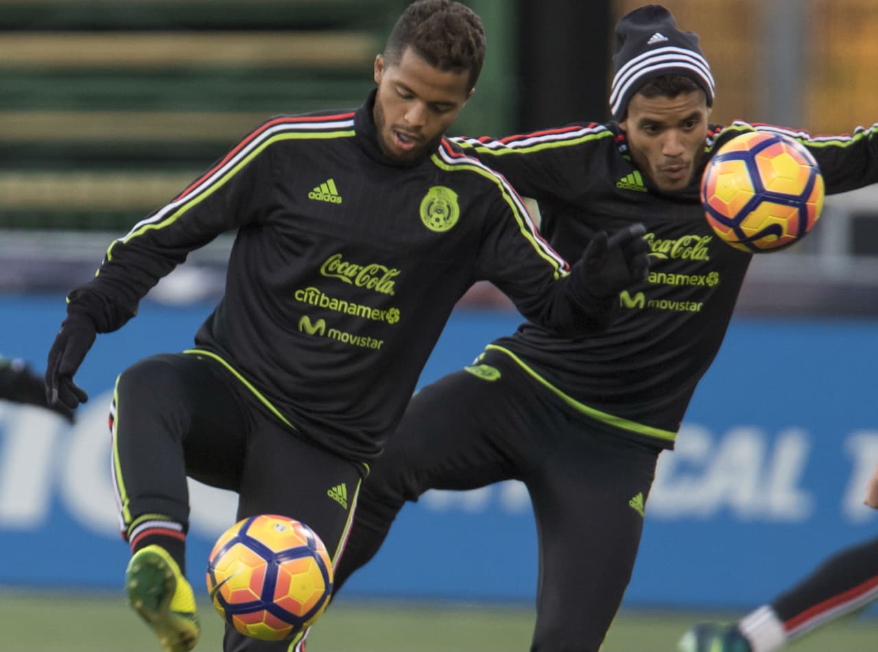 Los hermanos Dos Santos se integraron a la concentración del Tri